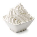 Crème liquide entière très froide