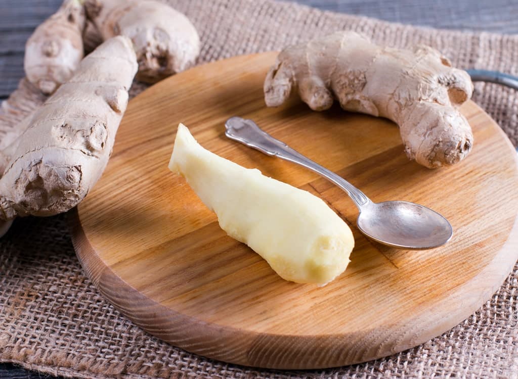 Comment éplucher le gingembre