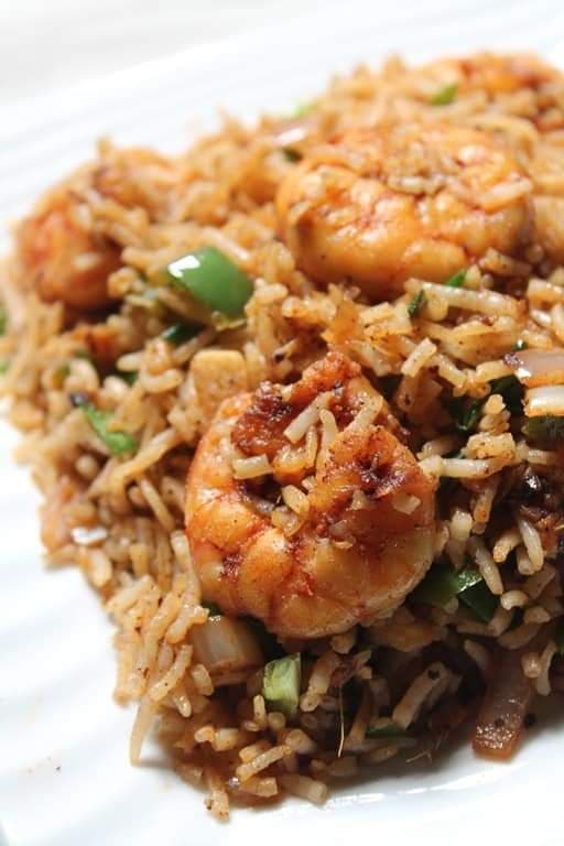 Du bon riz aux crevettes