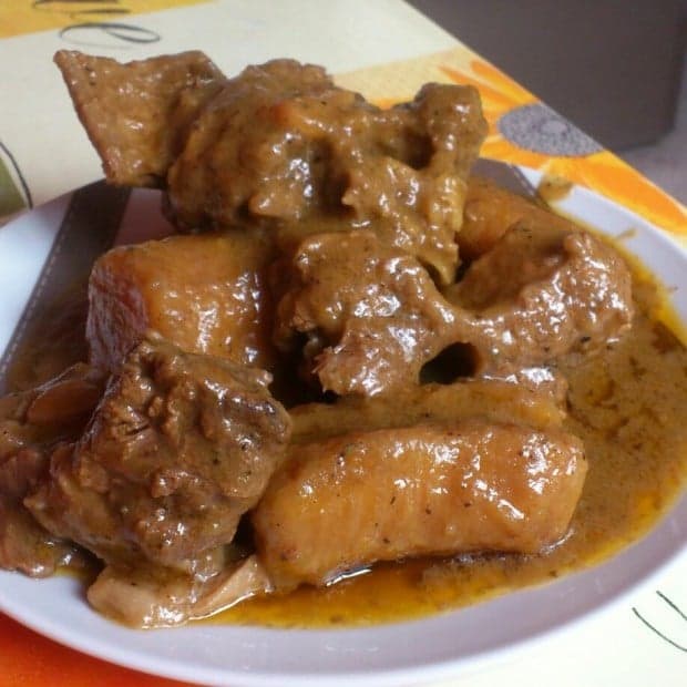 Le kondrés ou plantains mijotés aux épices