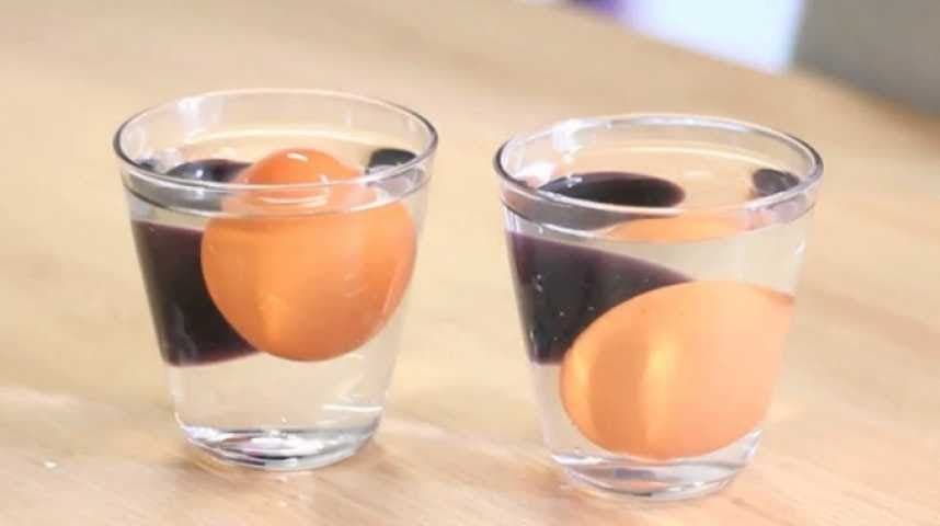 Astuce pour savoir si un œuf est encore frais