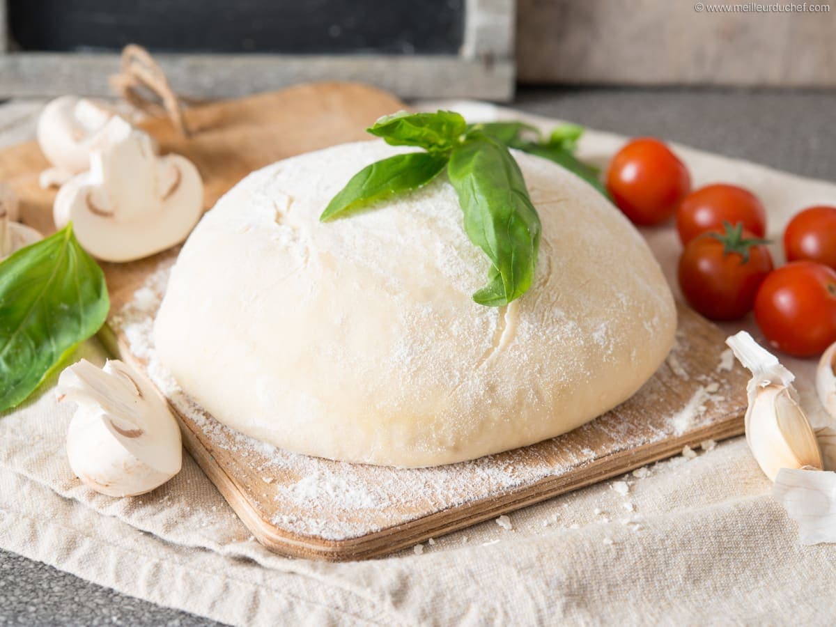 De la pate à pizza faite maison