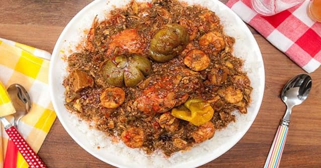 Soupou kandja au gombo et fruits de mer : recette sénégalaise