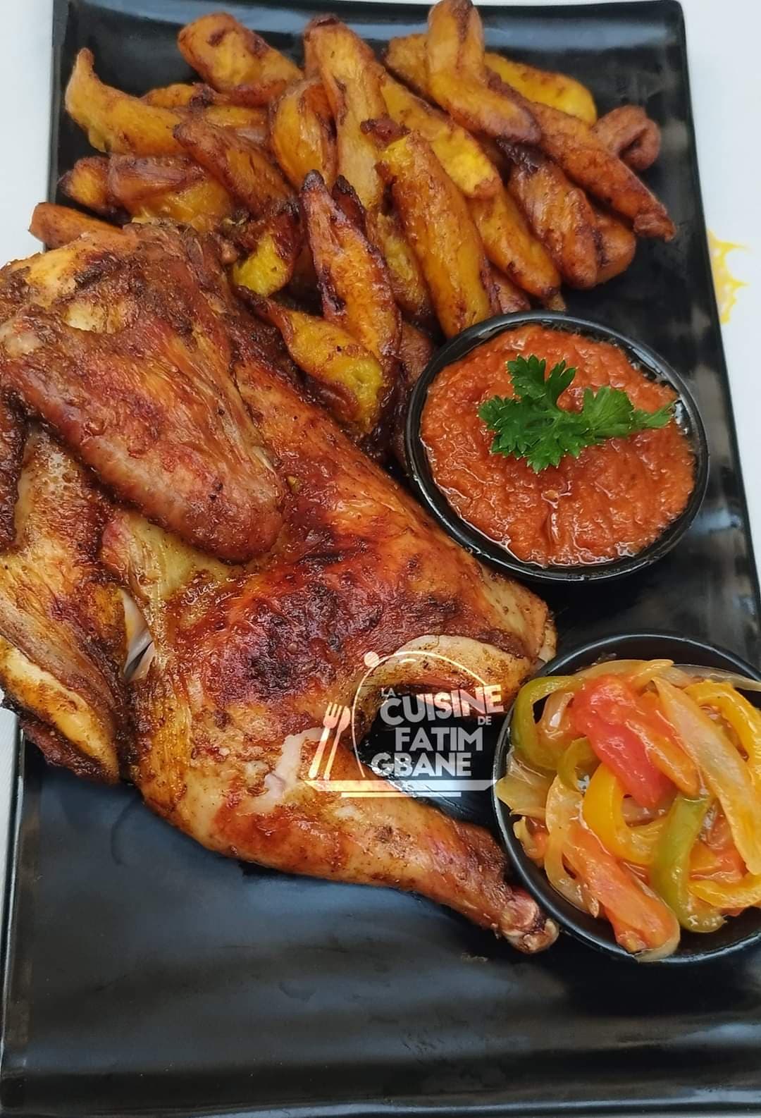 Délicieux poulet braisé