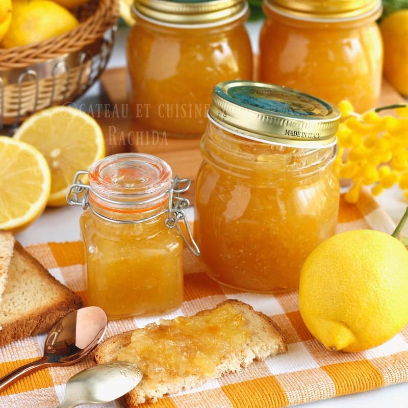 Confiture de citron fait maison : recette