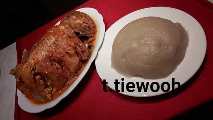 Soupe de poisson avec foutou : recette africaine