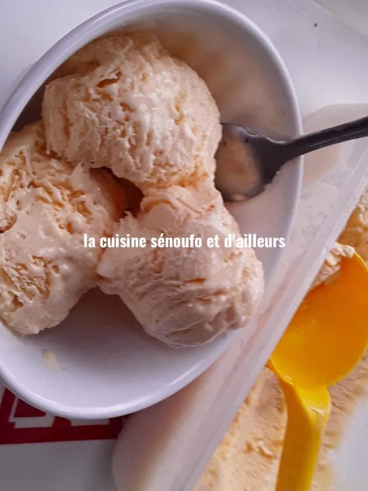 Glace à la vanille
