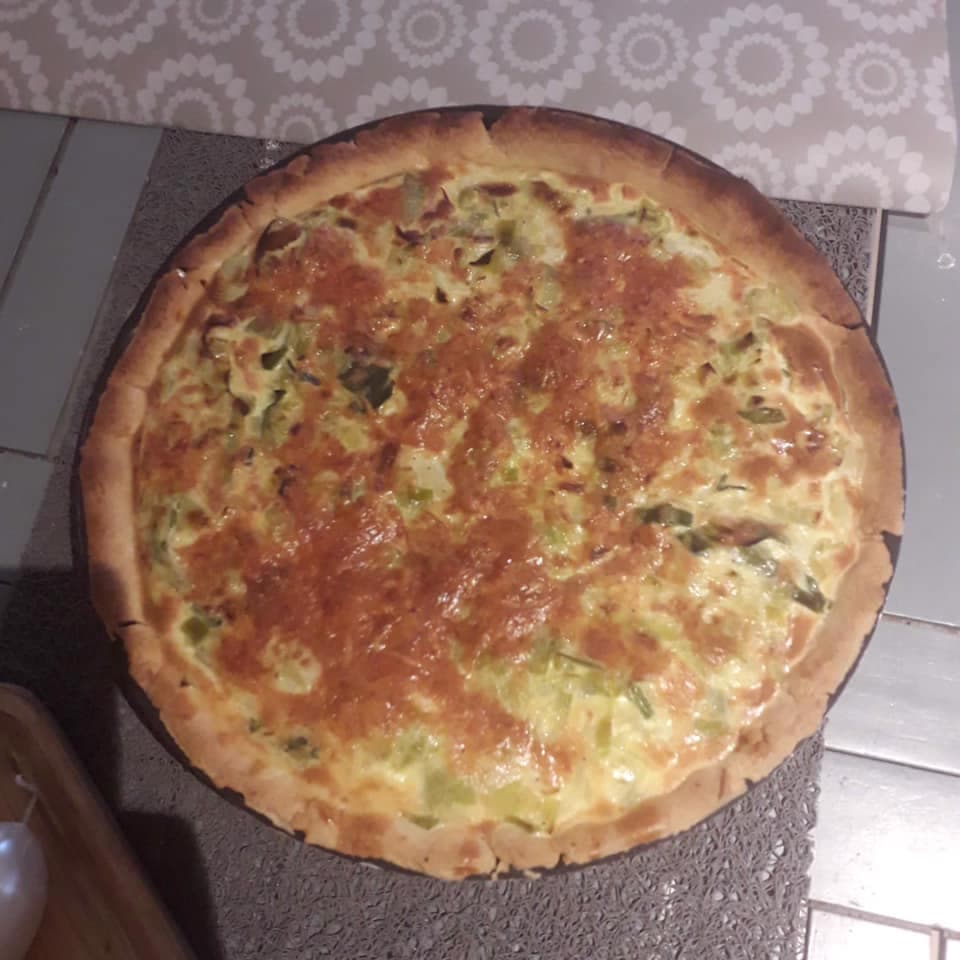 Quiche aux poireaux