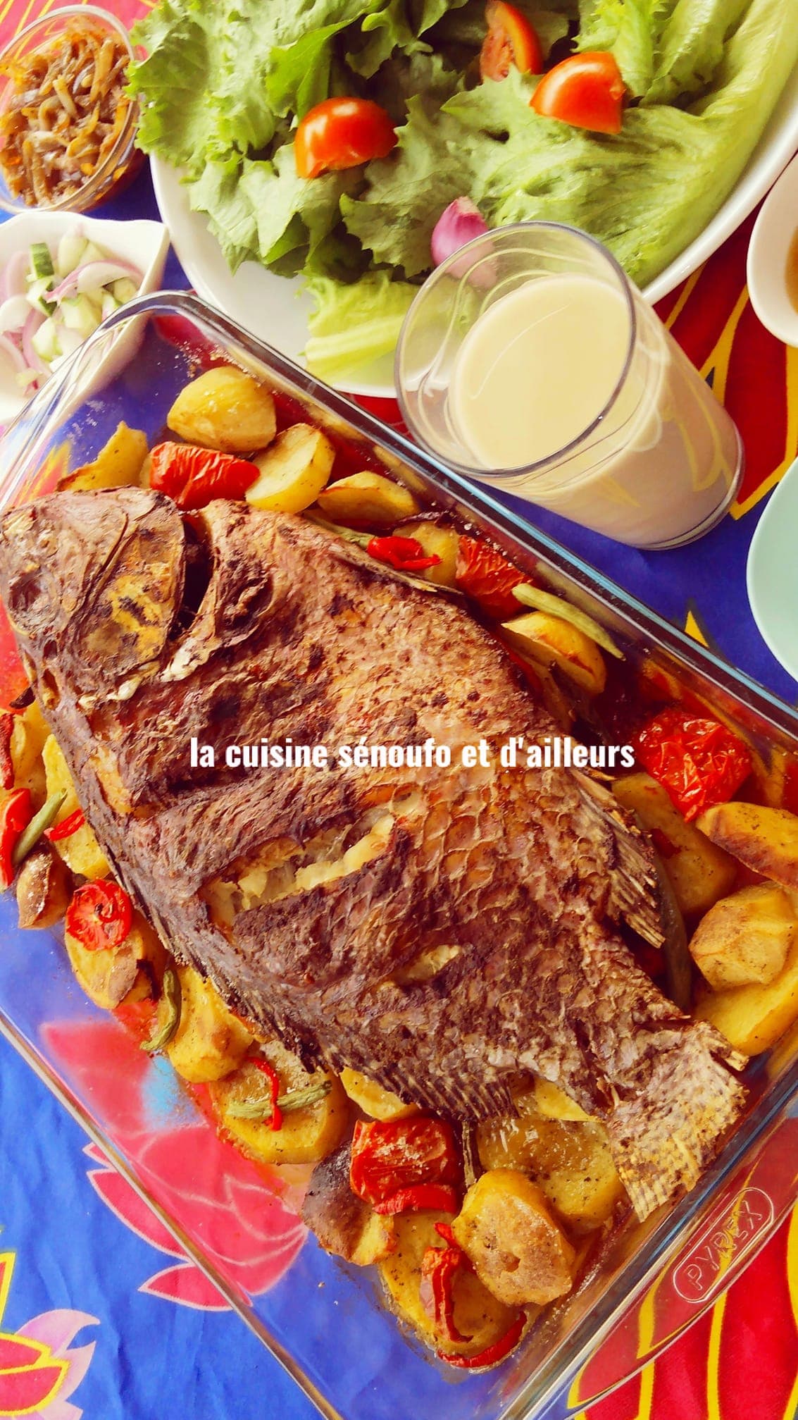 Pomme de terre et poisson au fur