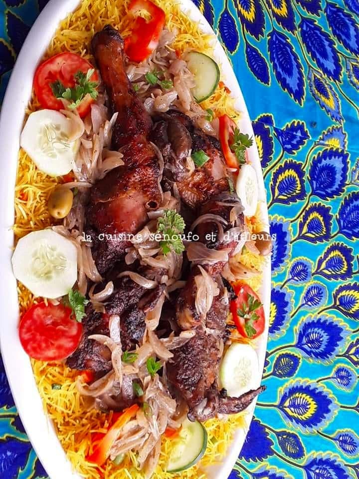 Vermicelle à la vapeur feat poulet au miel