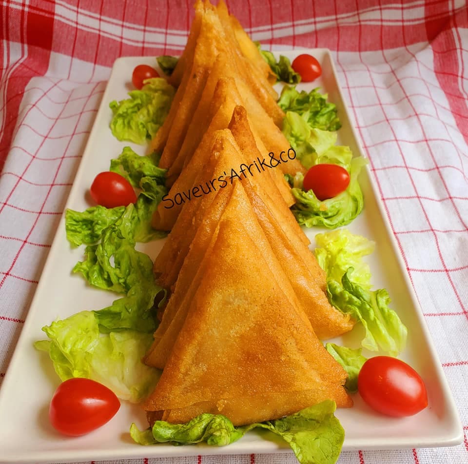 Samoussas au thon et au fromage vache qui rit