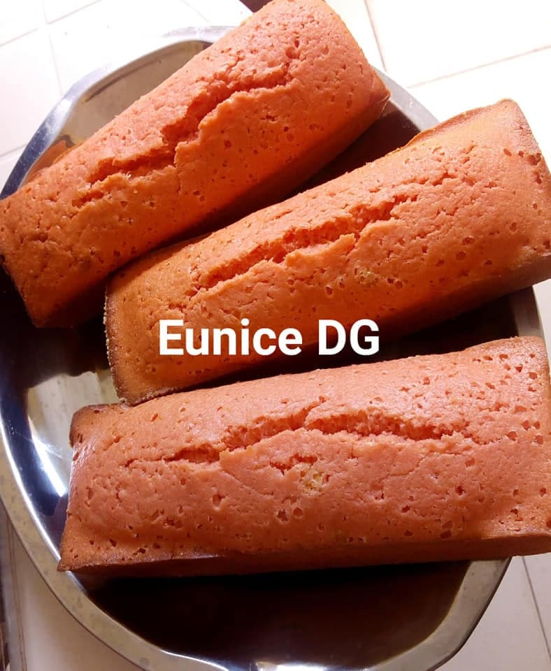 Cake fruité (fraise, mandarine et orange)