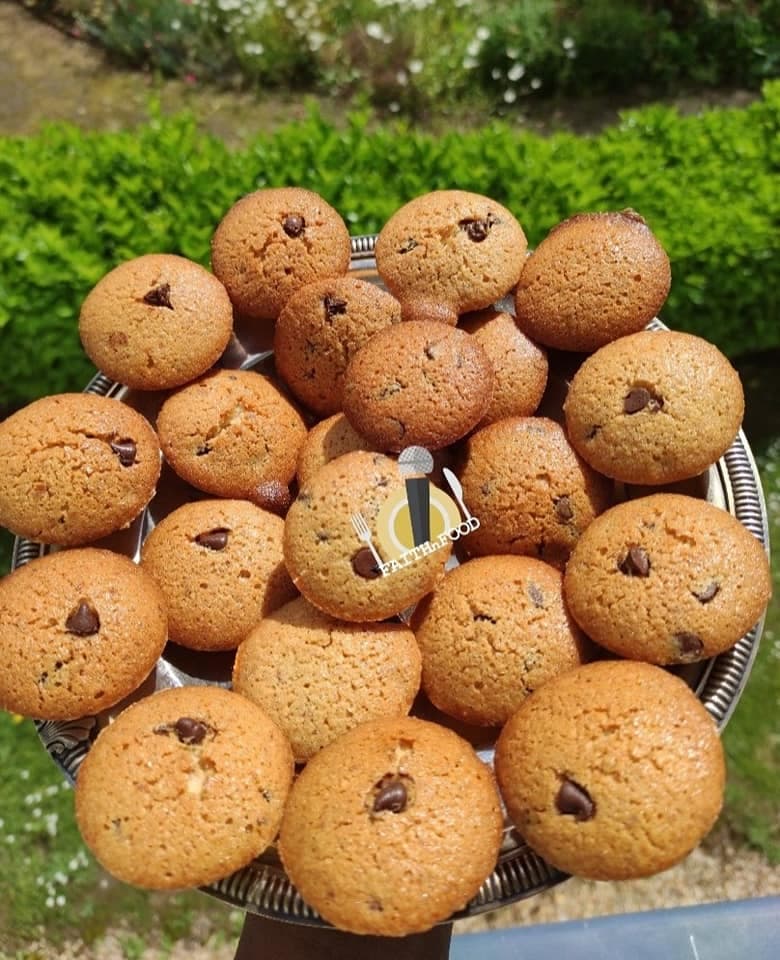 Financiers aux pépites de chocolat