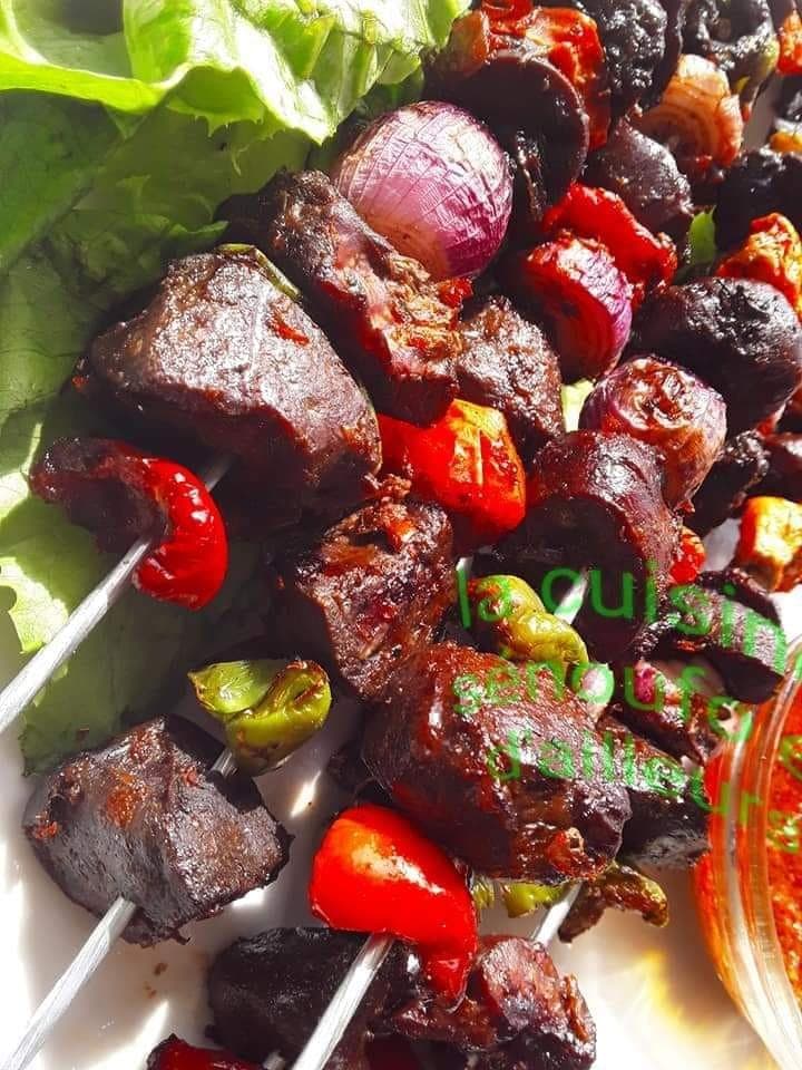 Brochettes de rognon de bœuf