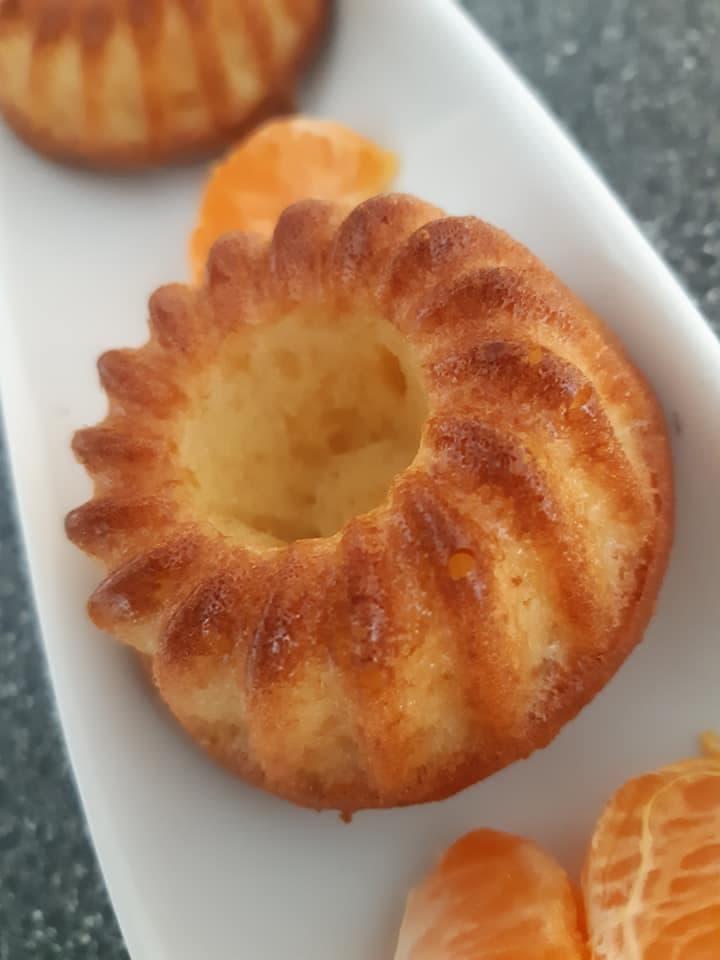 Mini-cake a la clémentine