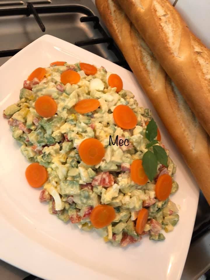 Salade estivale d’avocat