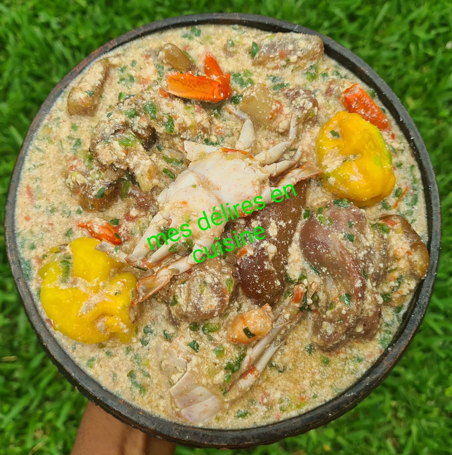 Gombo aux graines de courges