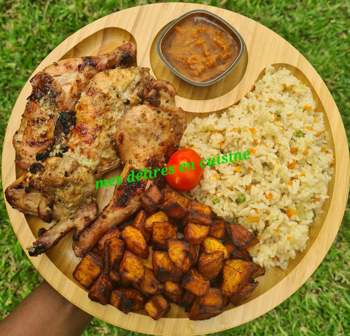 Poulet grillé à la marinade yaourt