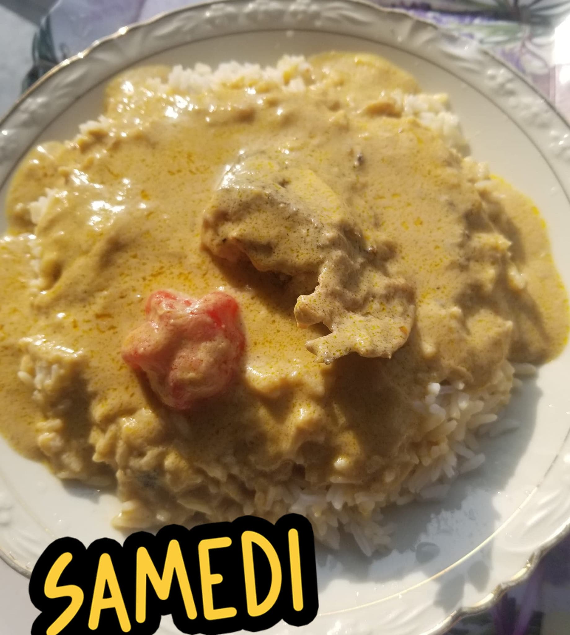 Sauce arachide à la villageoise