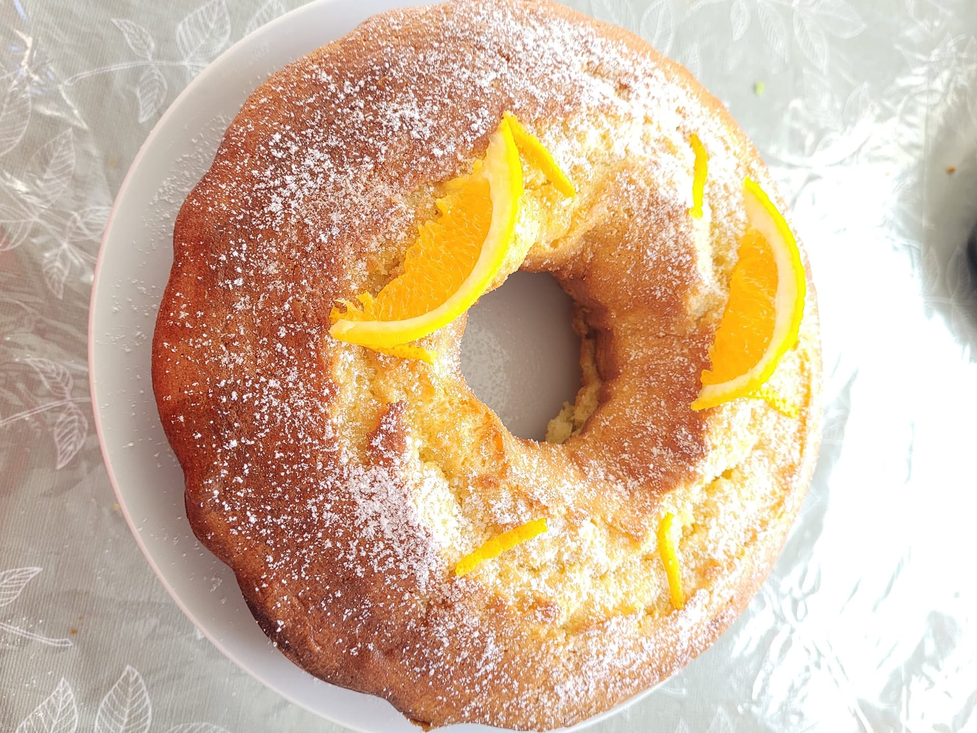 gâteau moelleux à l’orange