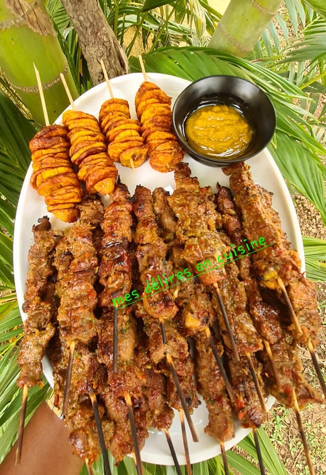 Mini brochettes de bœuf