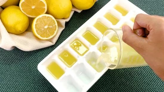 Du jus de citron frais toute l’année