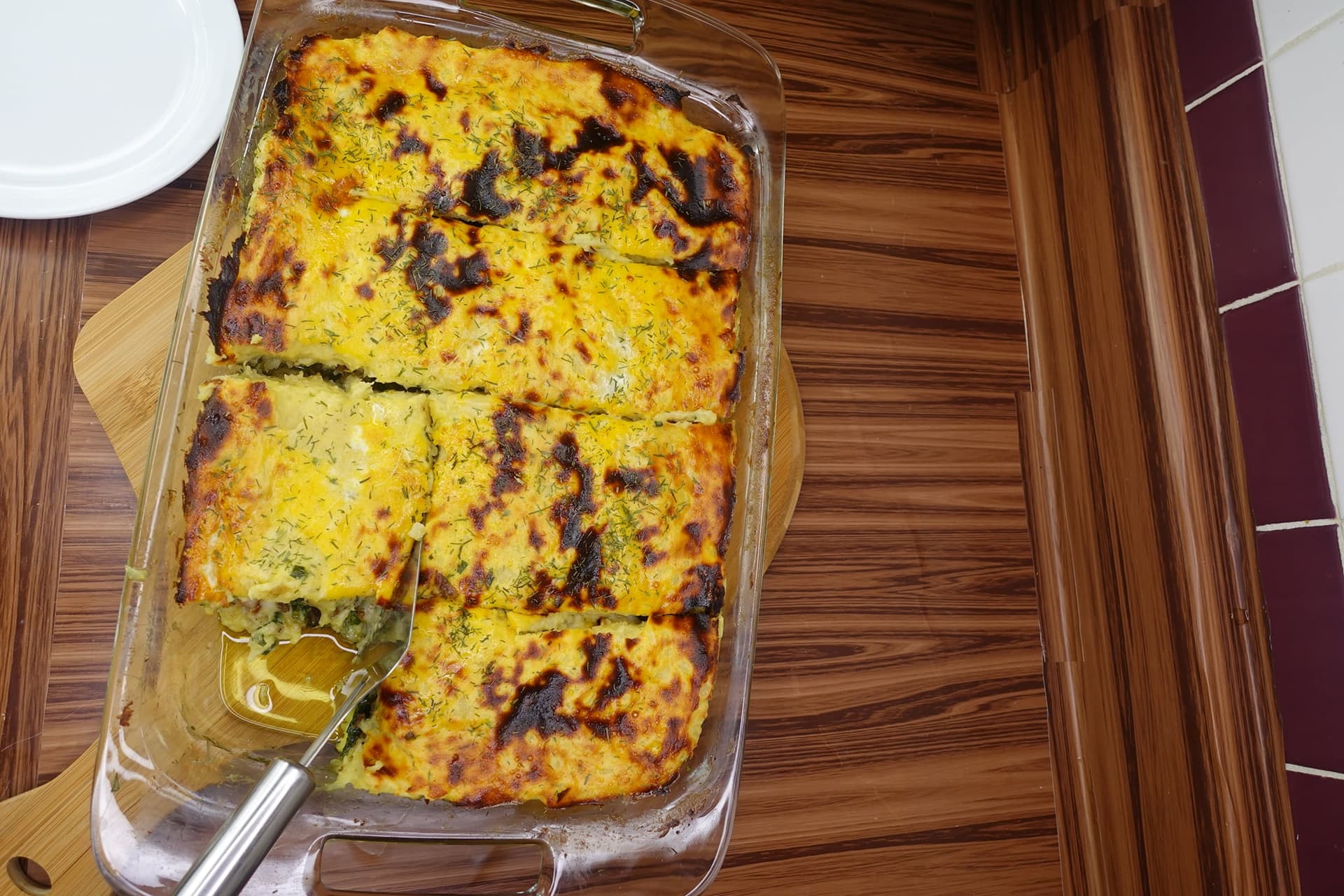 Lasagne aux pommes de terre.
