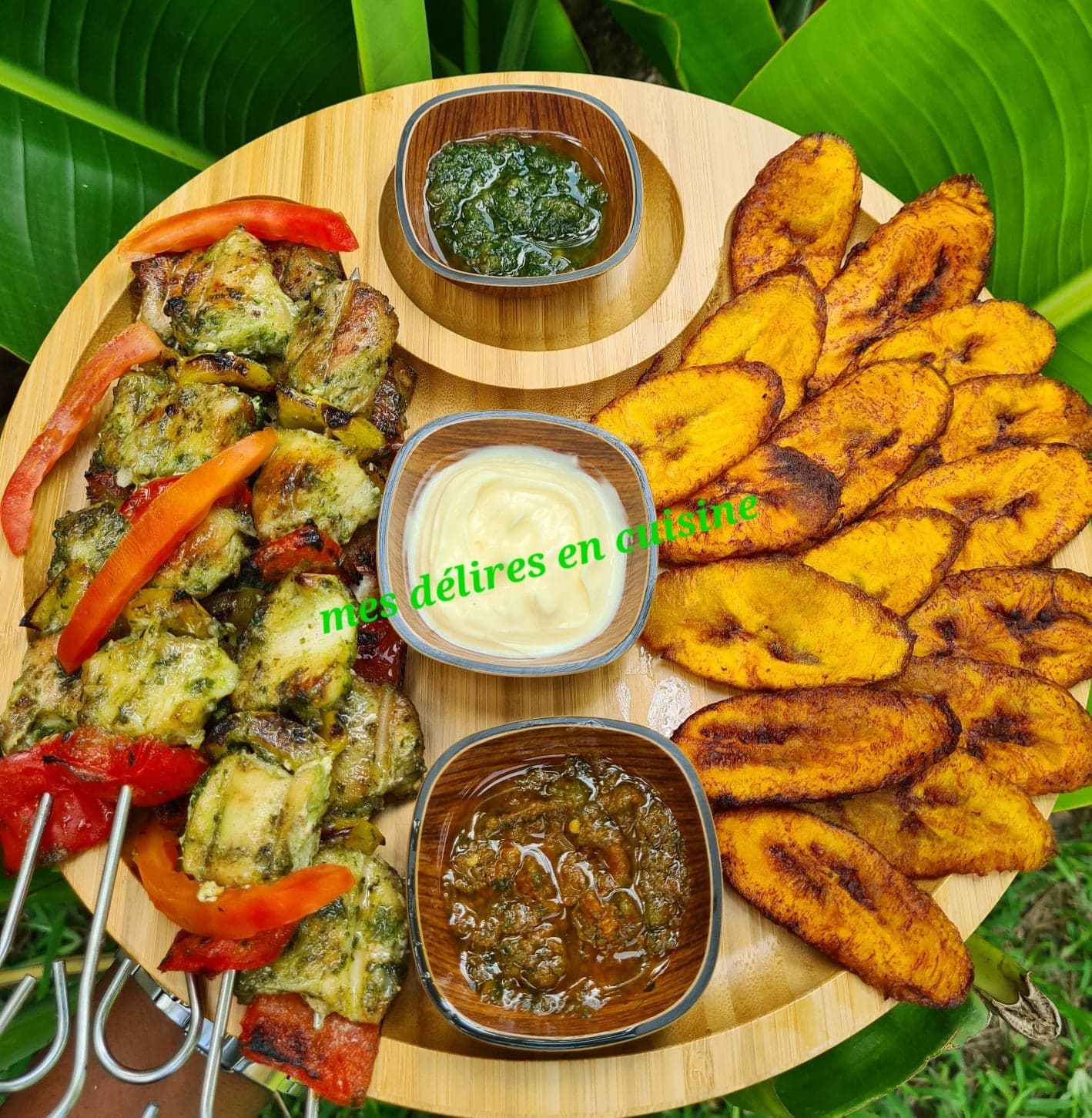 Brochettes de poulet