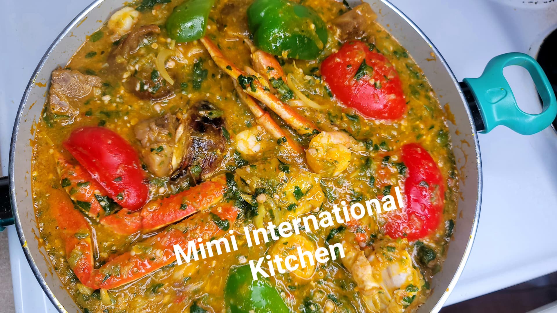 Sauce gombo aux épinards très délicieuse