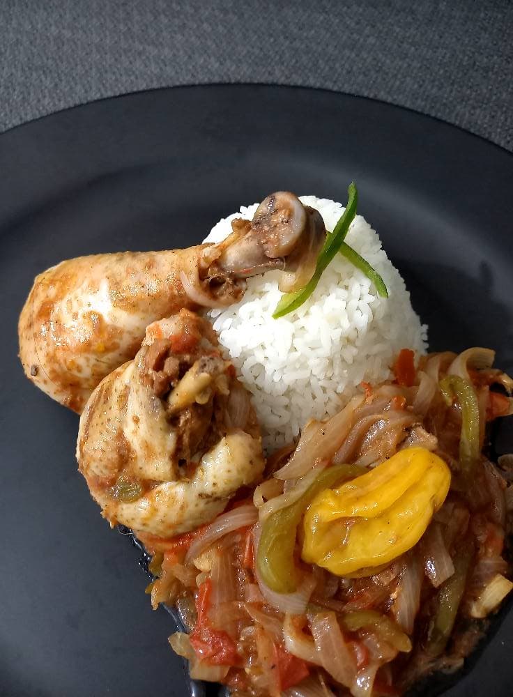 Poulet basquaise express