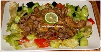 Gésiers à la citronelle