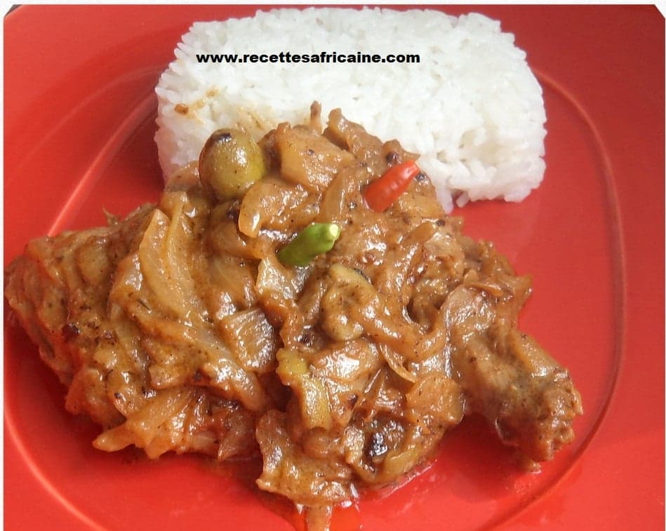 Yassa au Poulet