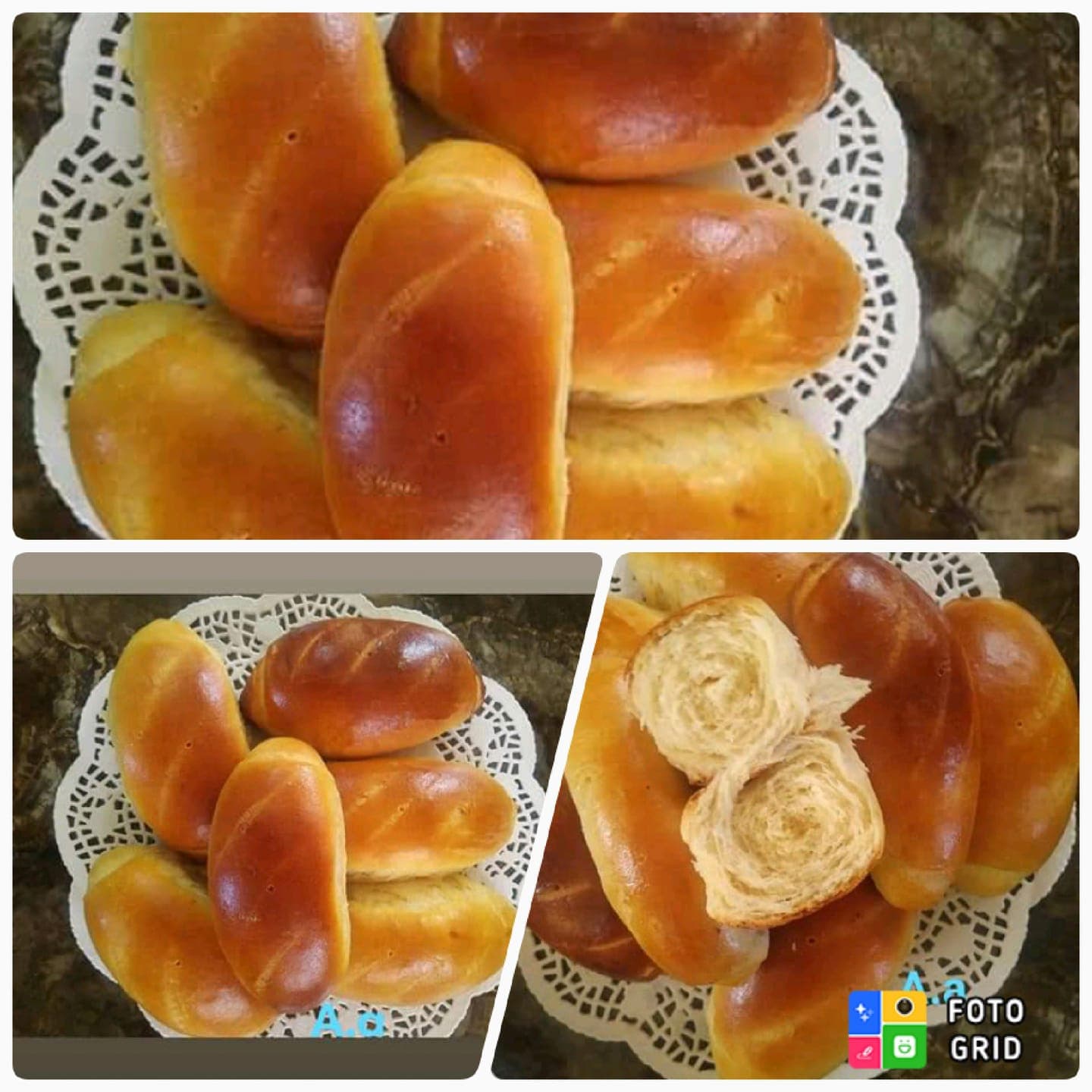 Mes petits pains au lait très moelleux