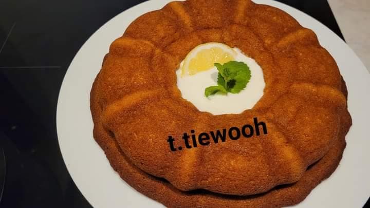 Gateau au yaourt saveur citron vanille