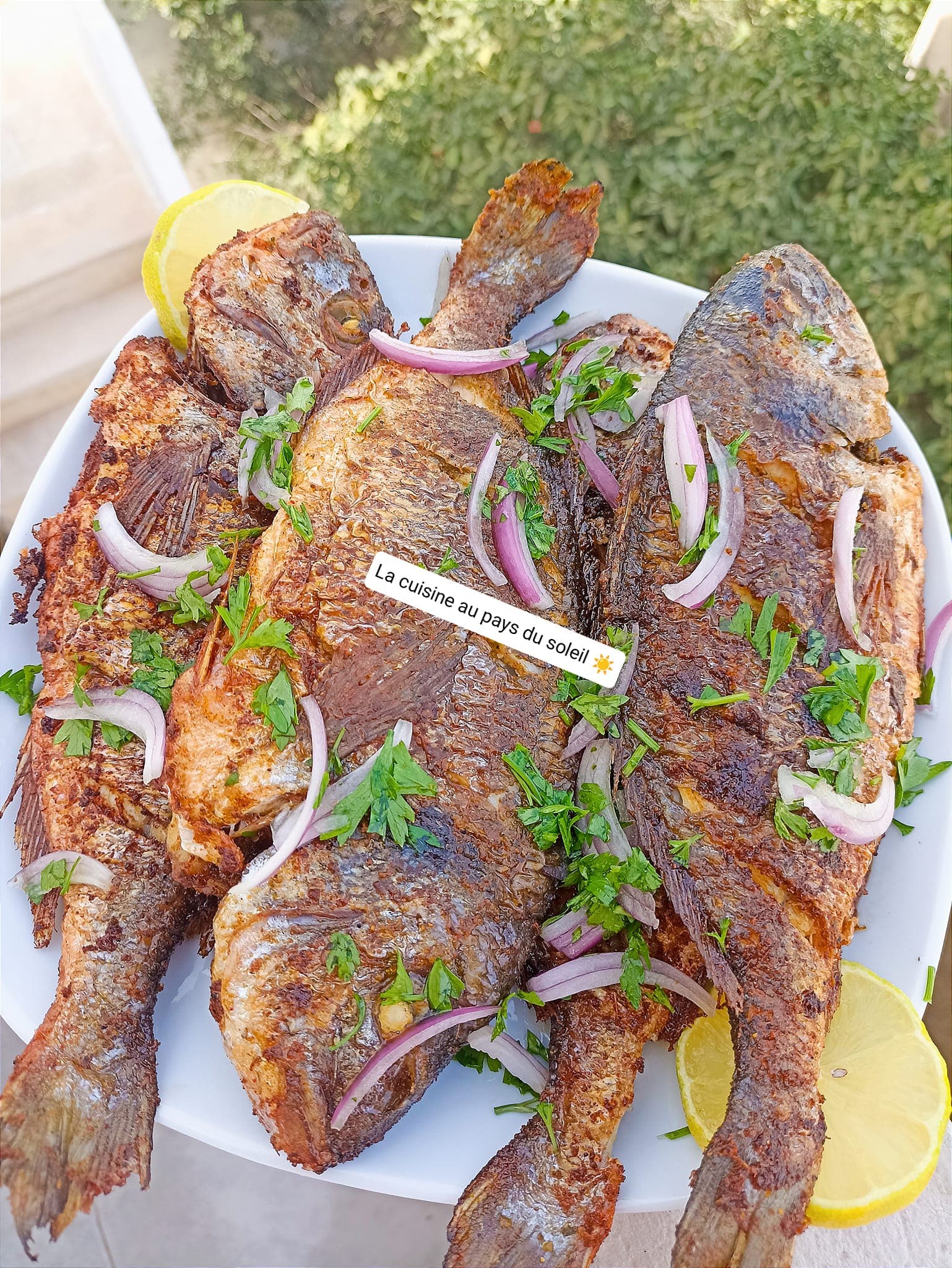 Délicieux poisson frit