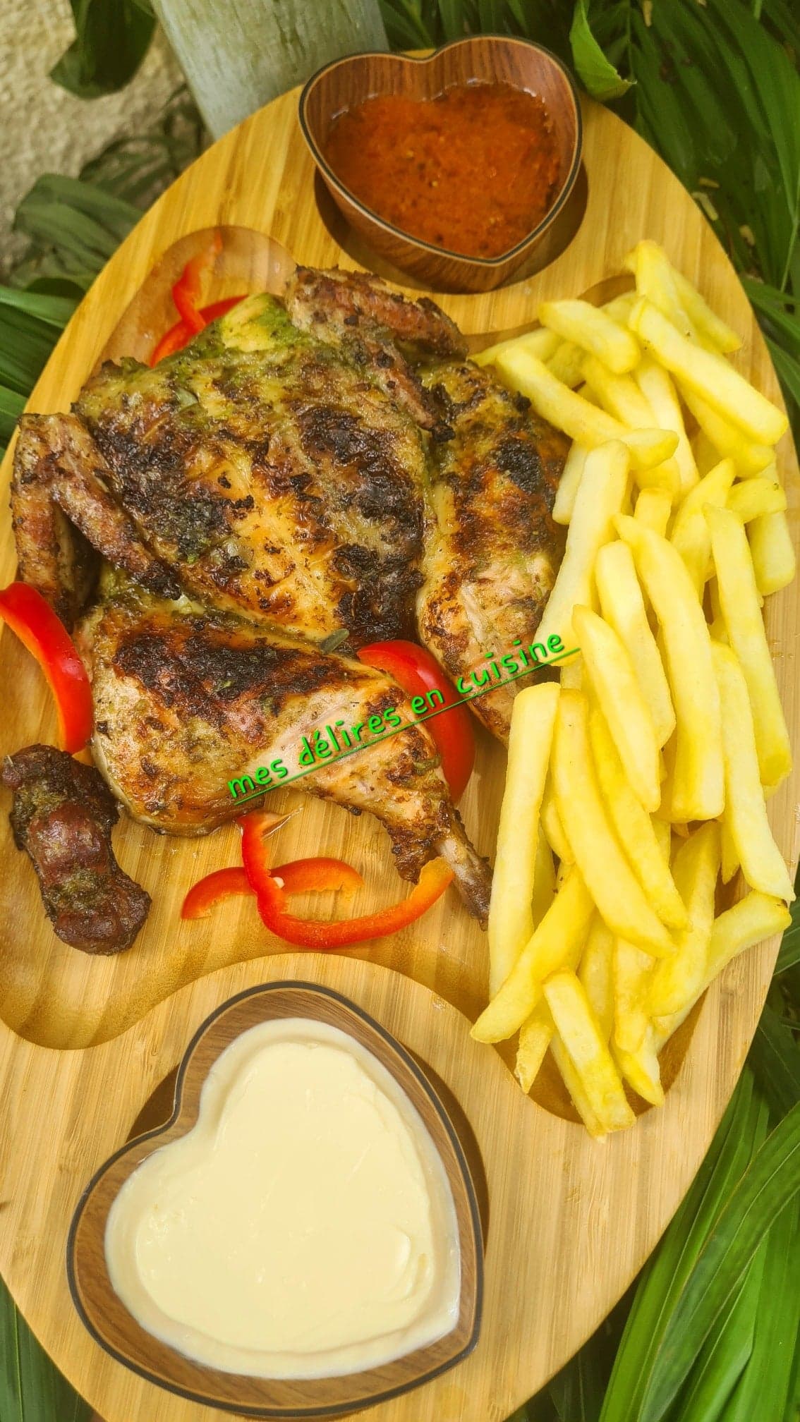 Délicieux poulet au four