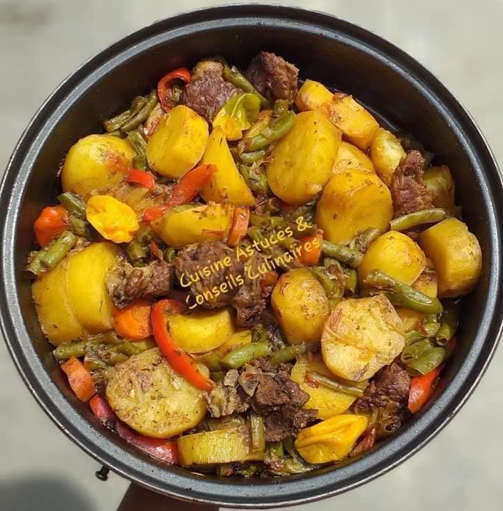 Ragoût de pommes de terre et boeuf