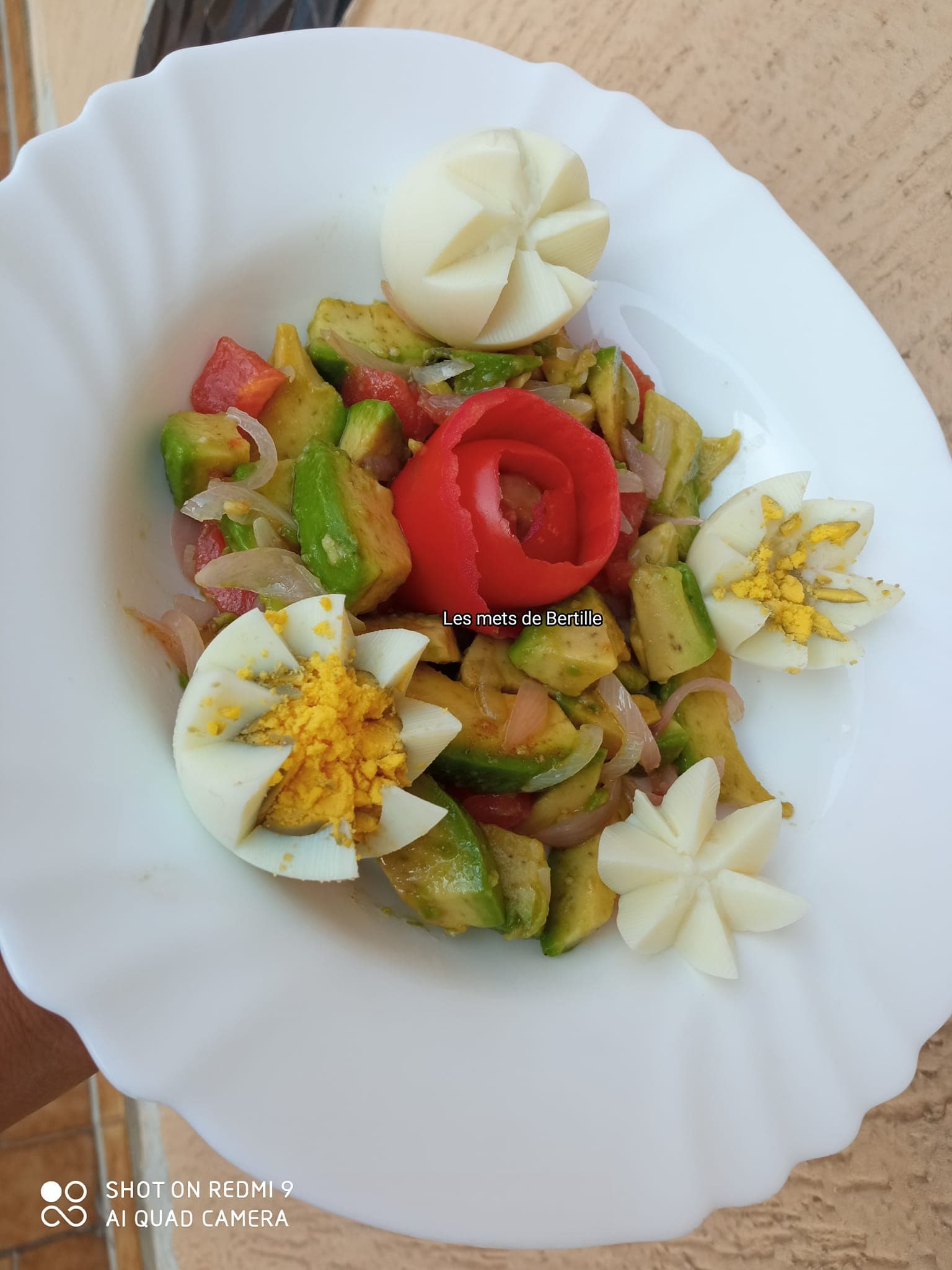 Petite salade d’avocat