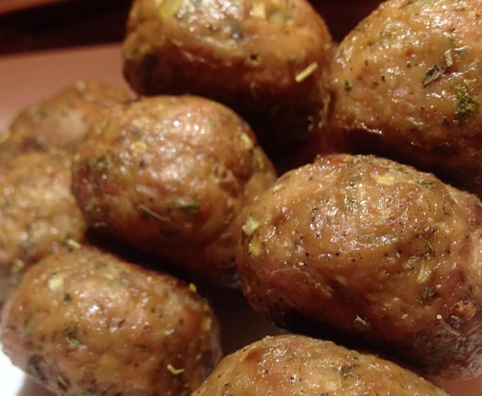 Délicieuses boulettes de poulet
