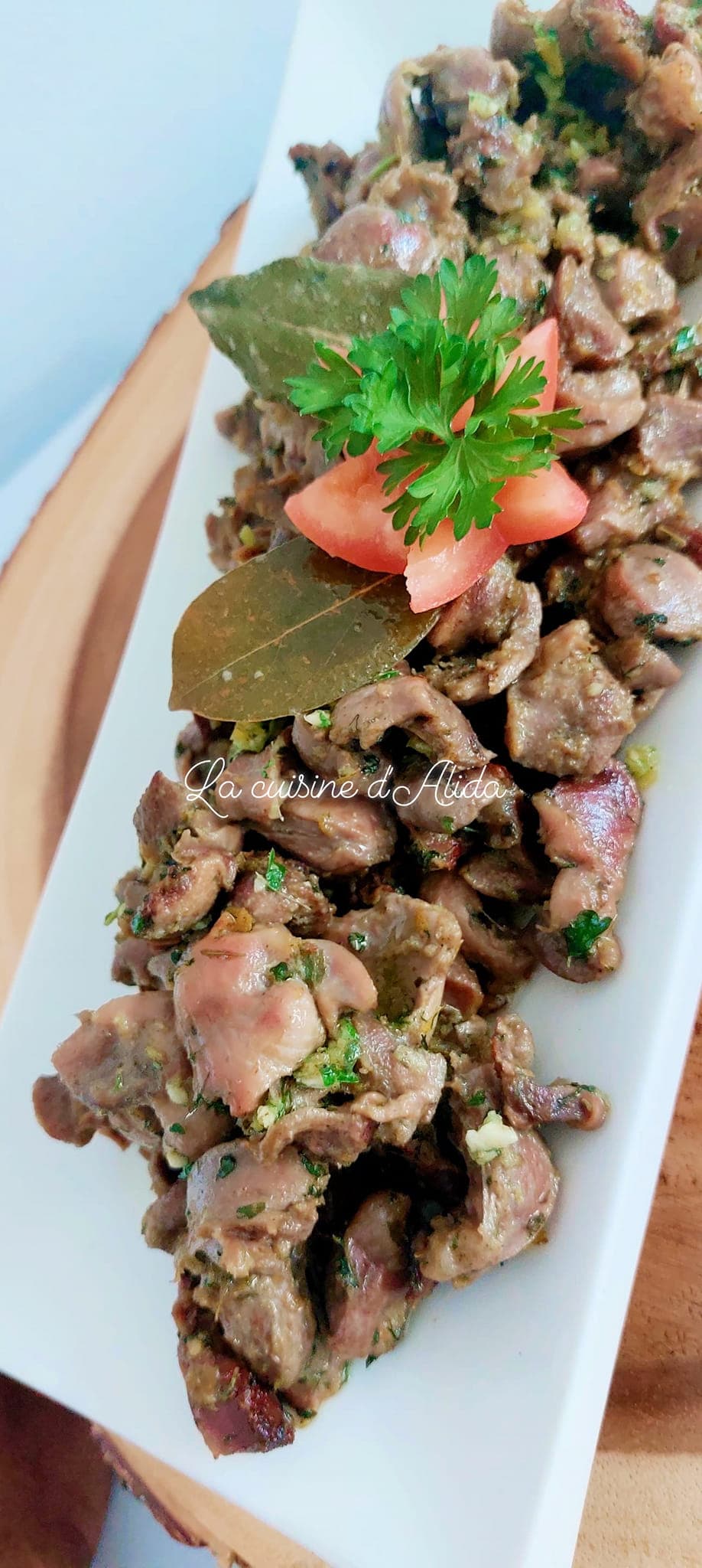 Gésiers aux fines herbes