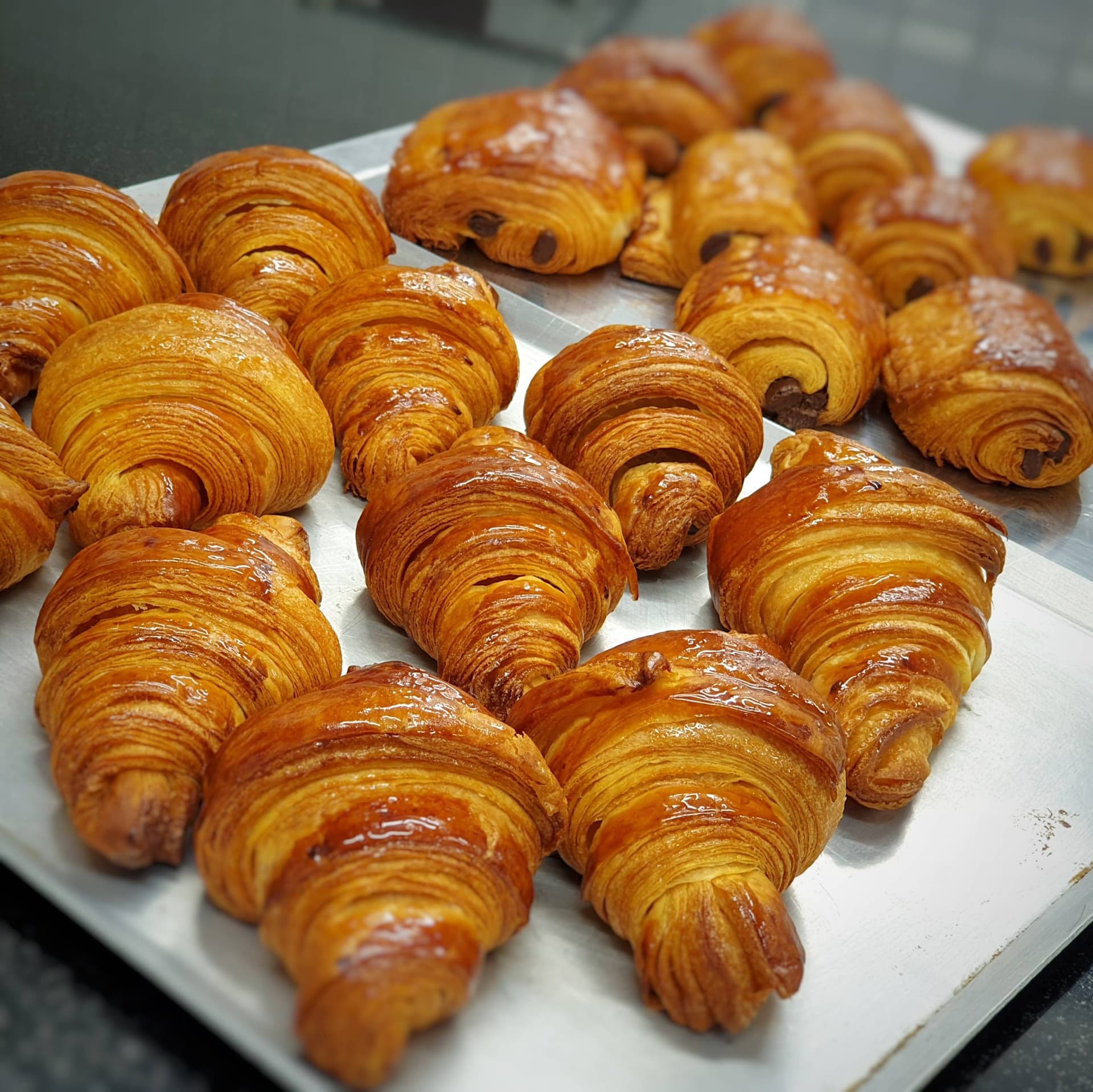 Croissants au beurre : feuilletés, dorés et fondants en bouche