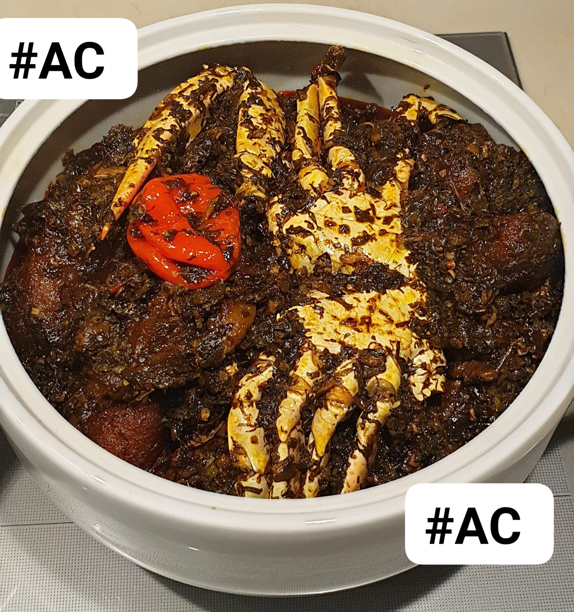 Sauce feuilles de patate douce