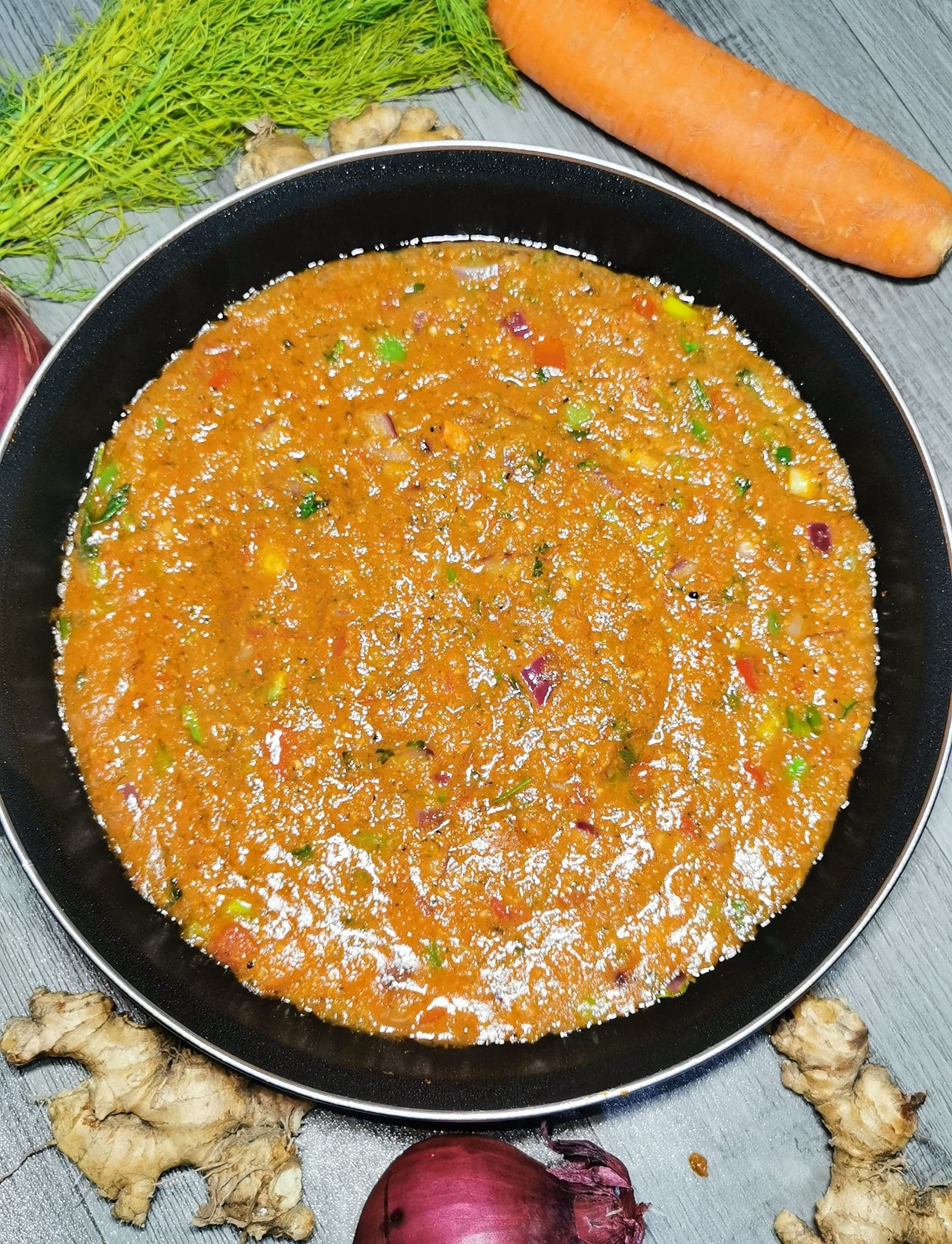 Marinade pimentée pour poisson.