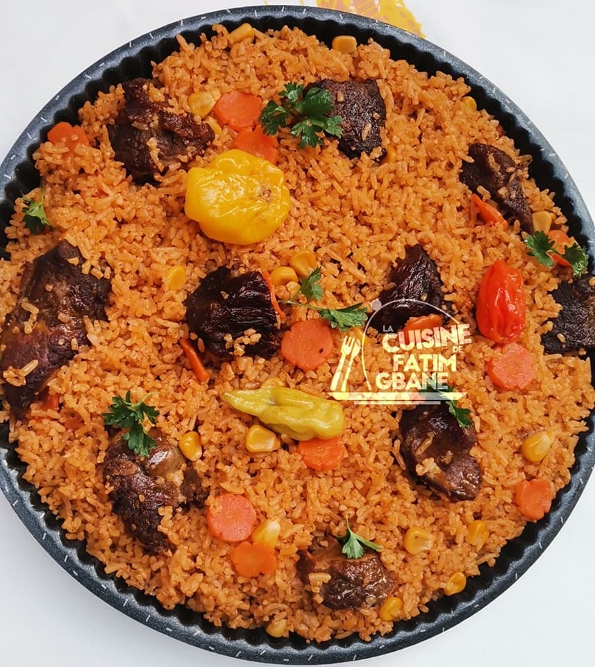 Délicieuse jolof rice