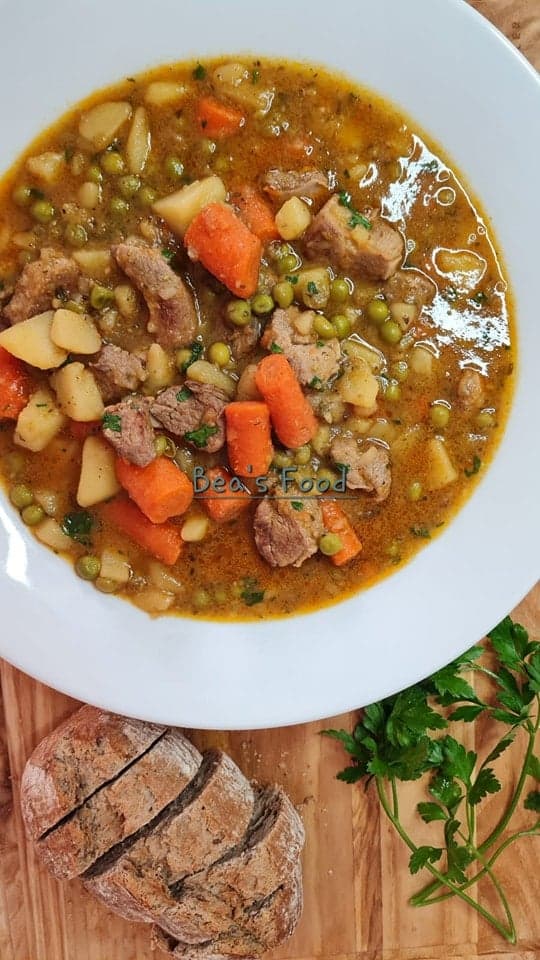 Soupe de petits pois au mouton : un délice réconfortant et savoureux
