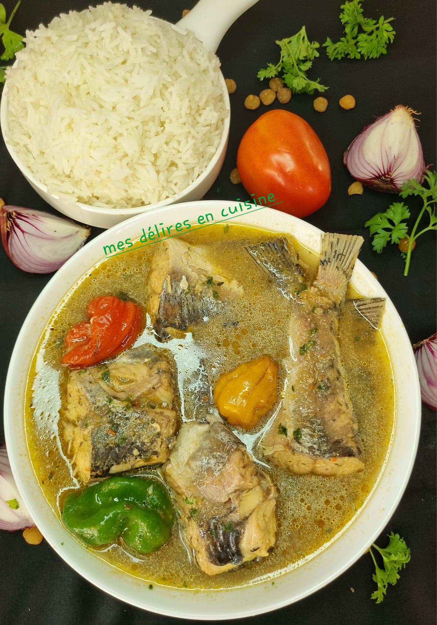 Soupe de mâchoiron à la citronnelle