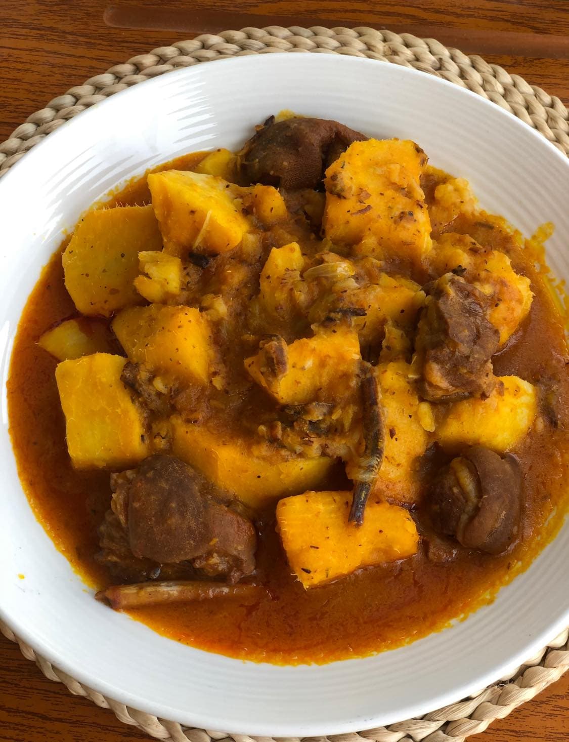 Ragoût d igname