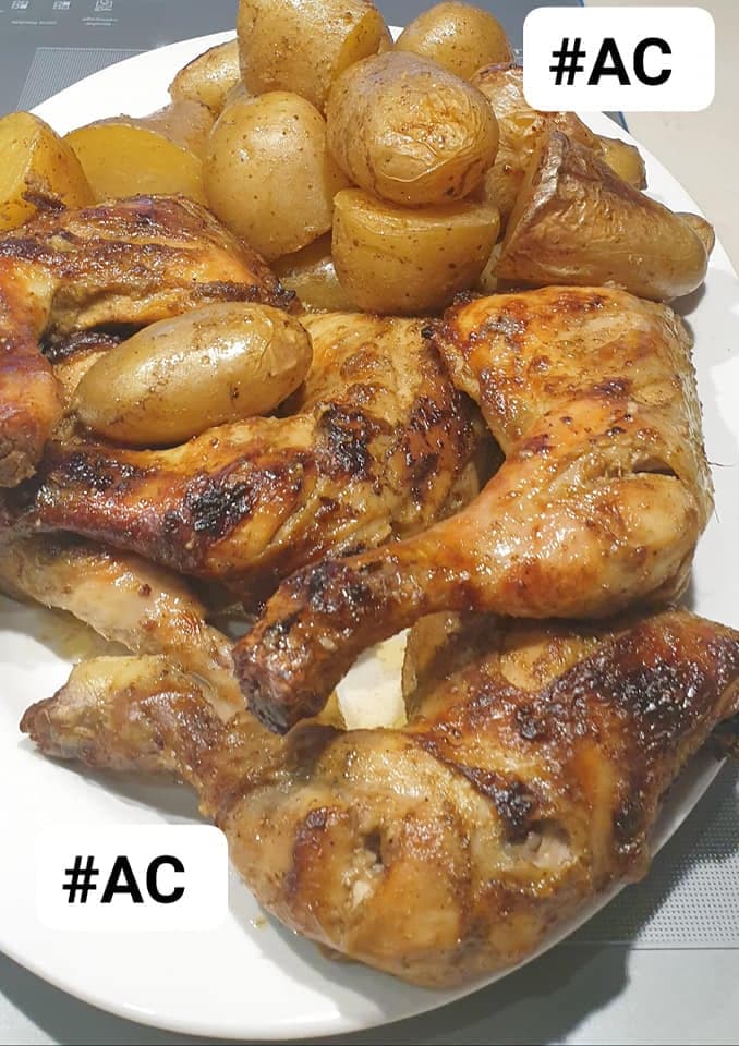 Cuisses de poulet et pommes de terre 🥔👌