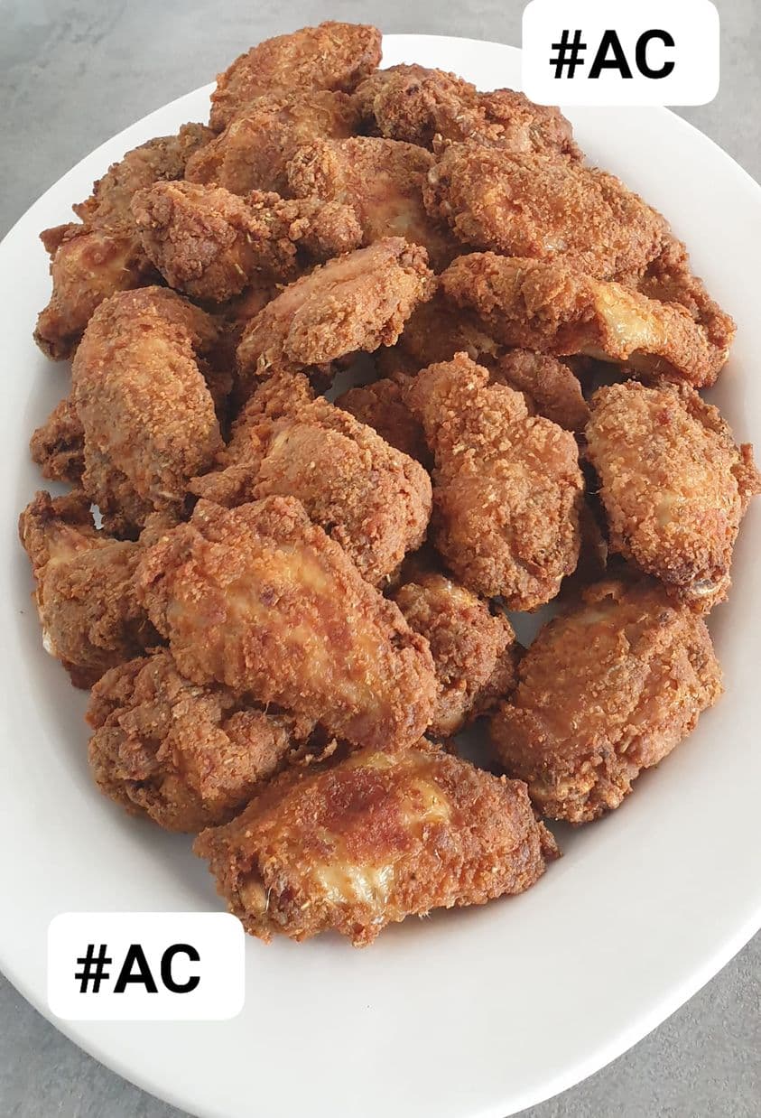 Les wings ou ailes de poulet façon