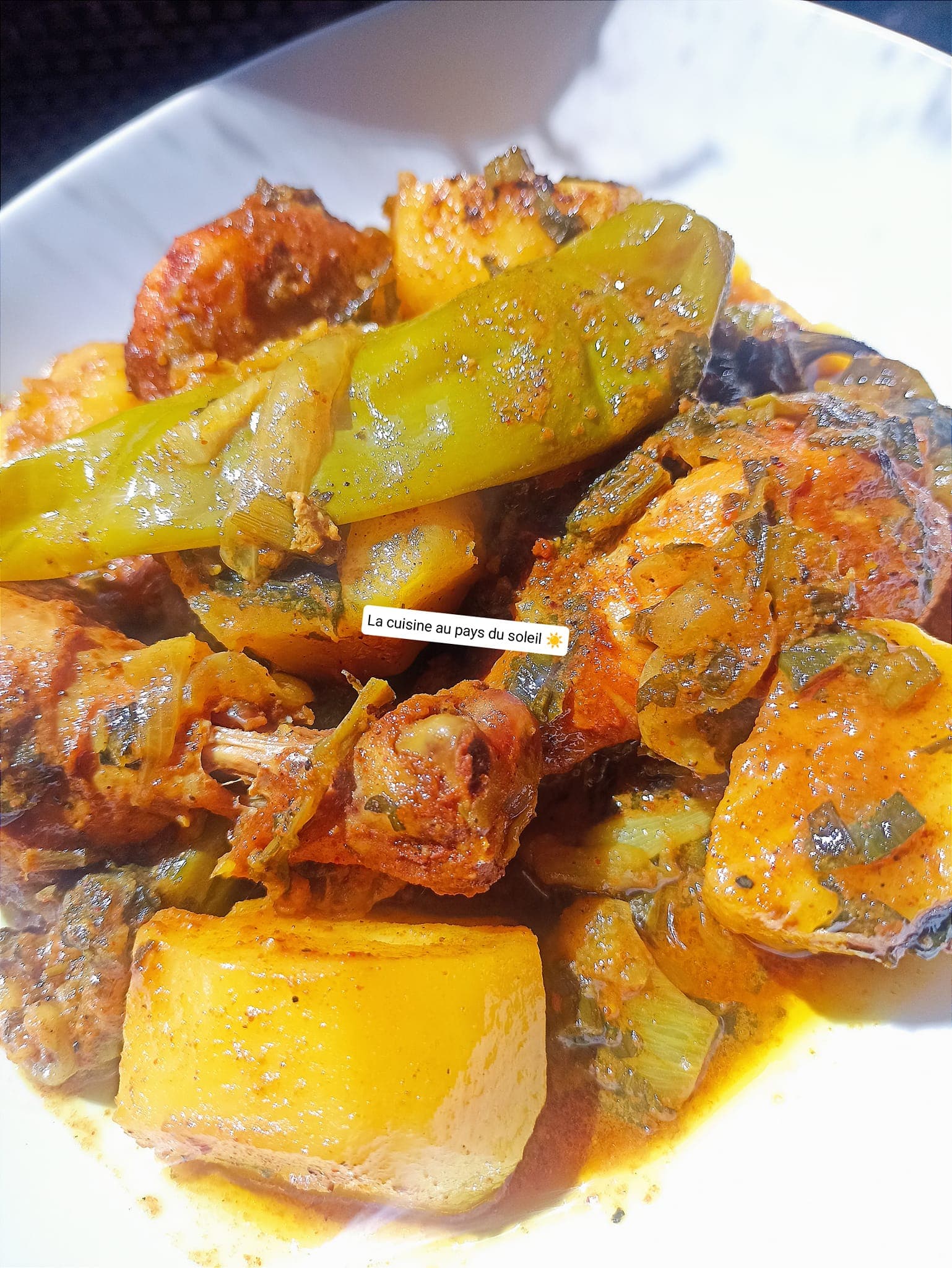 Pilons de poulet au curry et pommes de terre au four